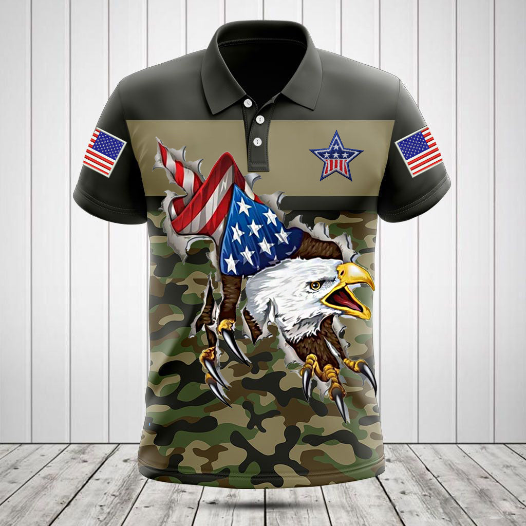 Men's Independence Day 3D Printed Top