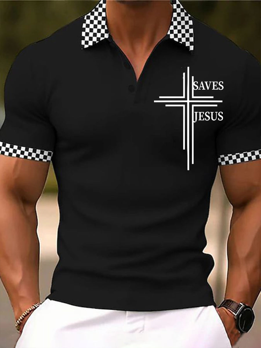 Men's Jesus Saves Short Sleeve T-Shirt