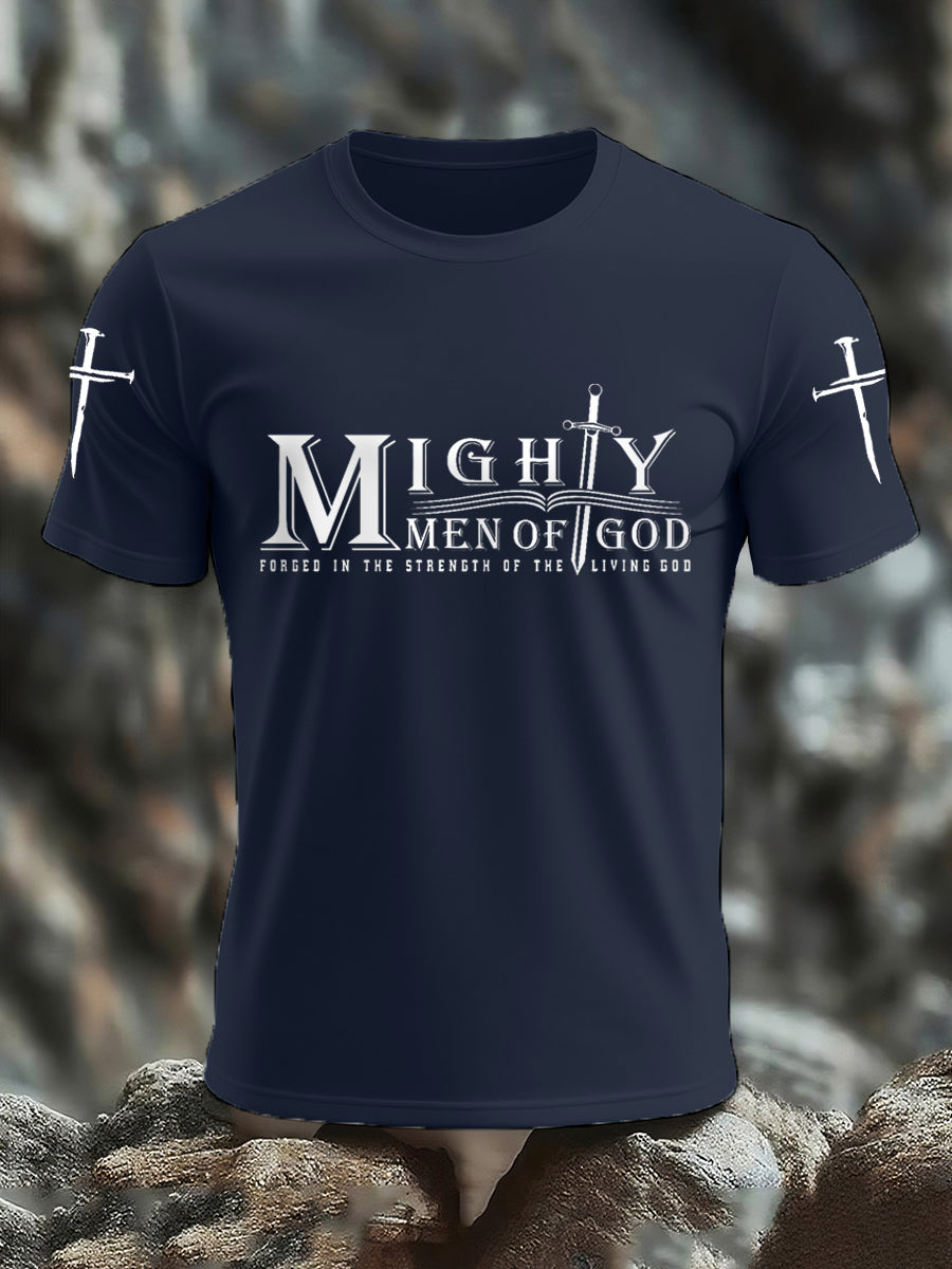 Men's Mighty Men Of God Casual Tee
