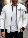 Men's The Way Cross Printed Casual Jacket