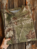 Men's Jesus Is King Short Sleeve  T-shirt